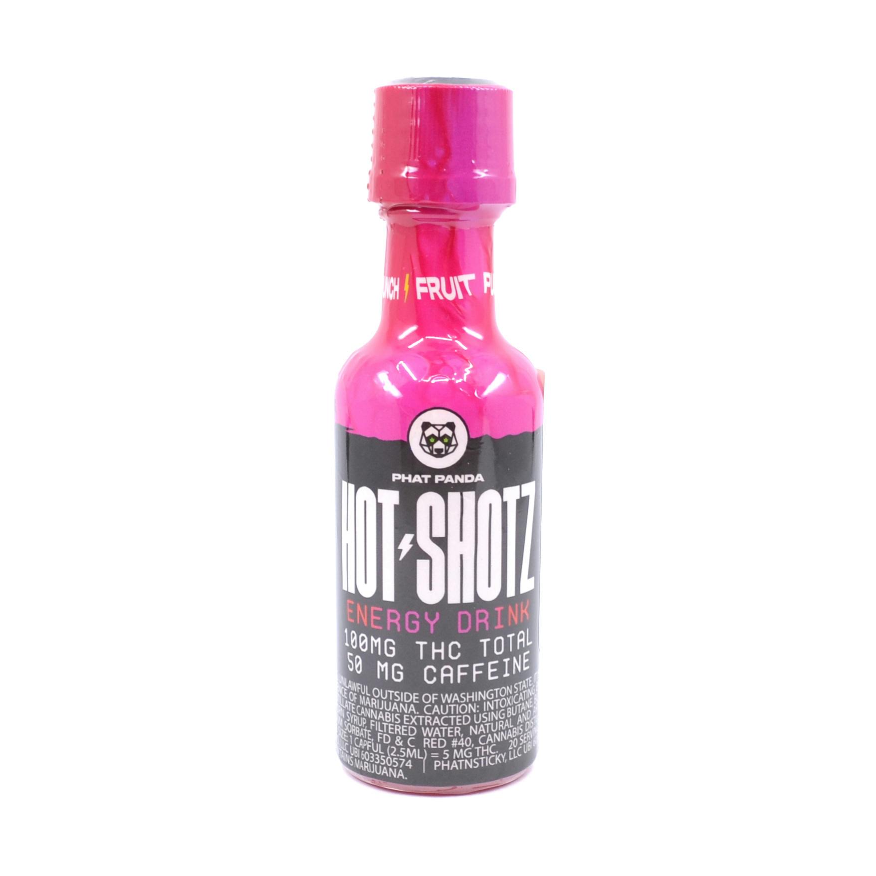 Energy Hot Shotz - Fruit Punch | Energy 1pk | (100mg)