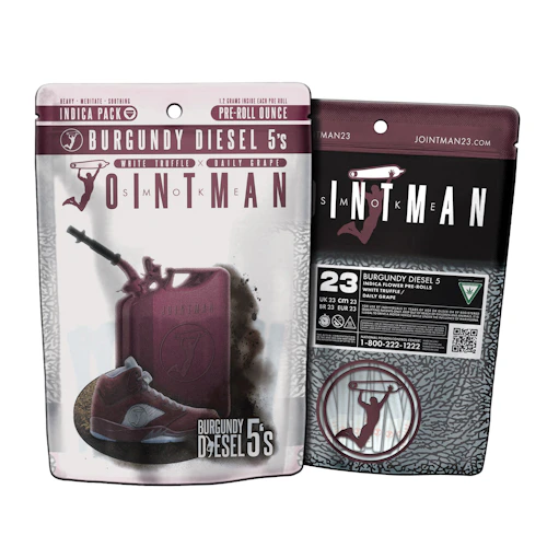 Jointman - 23-Pack 1.2g Prerolls - Burgundy Diesel 5's