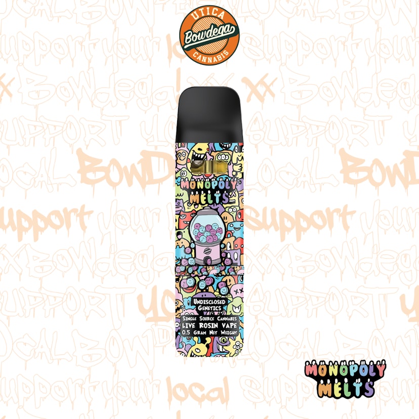 Monopoly Melts Live Rosin Disposable | Dark Rainbow