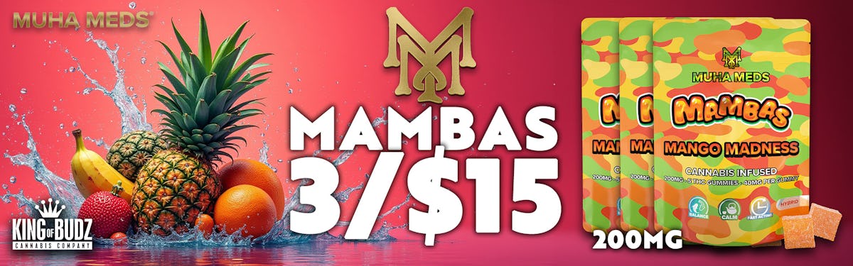 3 FOR $15 MAMBAS