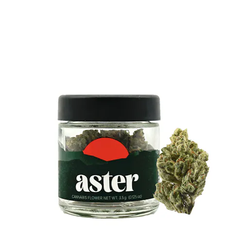 Aster | MSC | Indica | Flower | 3.5g-active