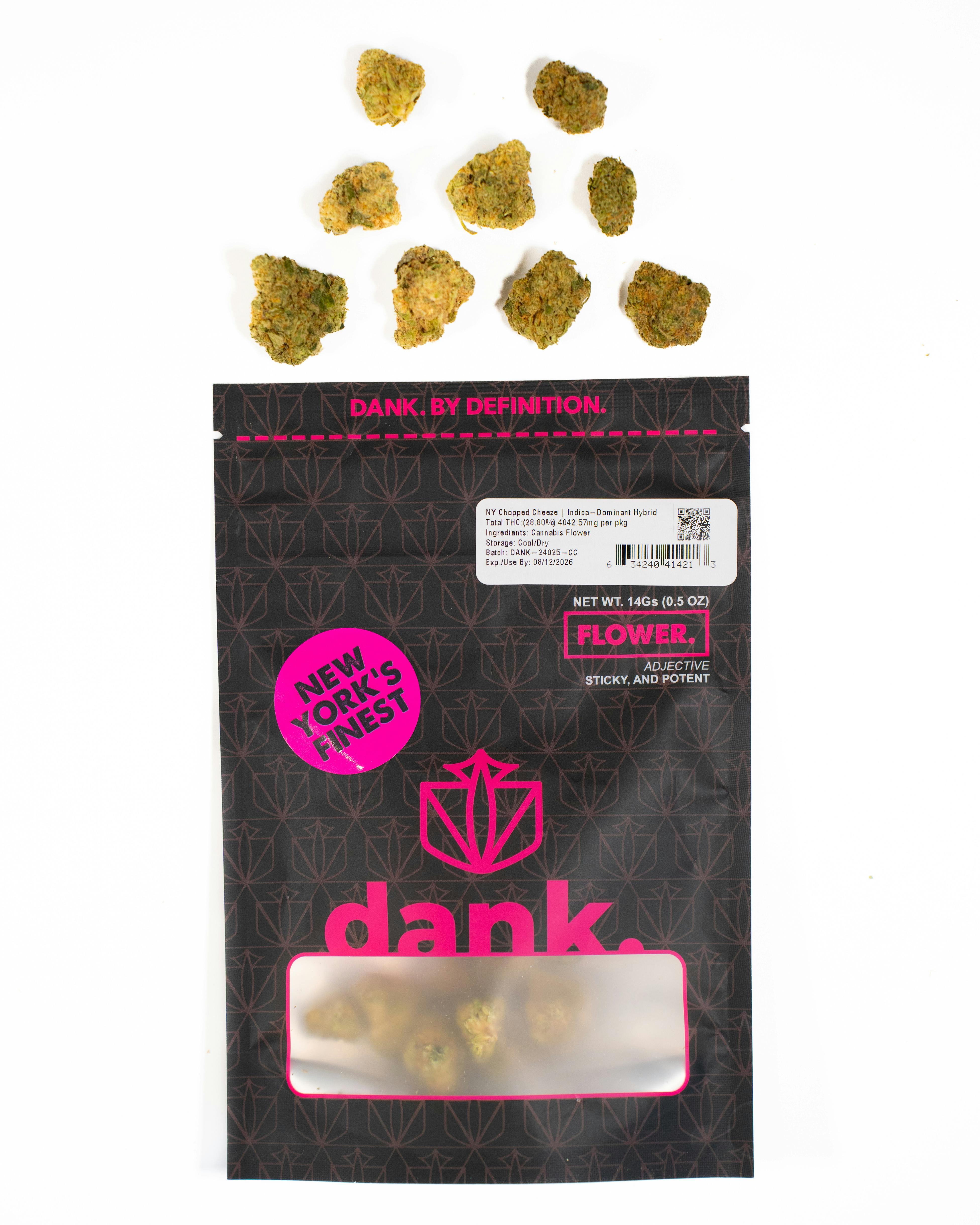 Dank By Definition. NY CHOPPED CHEESE (14 GRAMS) - Strain Stars