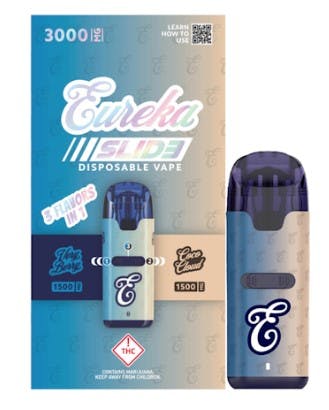 EUREKA Eureka | 3g SLIDE Dispo | Very Berry/Coco Cloud (H)