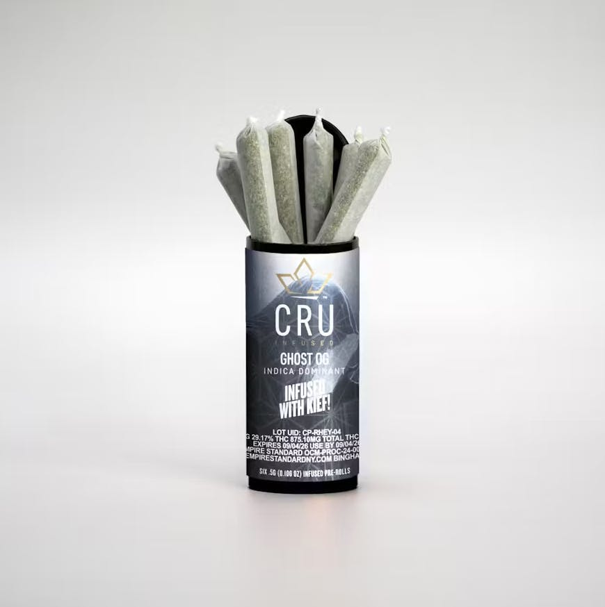 CRU | Ghost OG Infused PreRoll 6pk