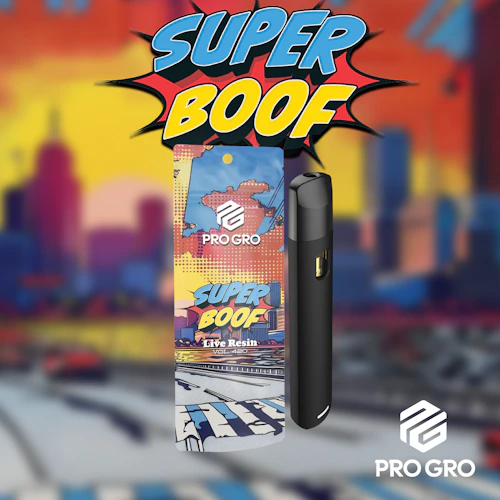 Pro Gro - 1g Live Resin Disposable - Super Boof