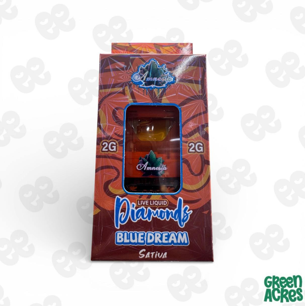 Amnesia: Blue Dream 2G Liquid Diamond Vape Disposable | Green Acres -  Ecorse REC