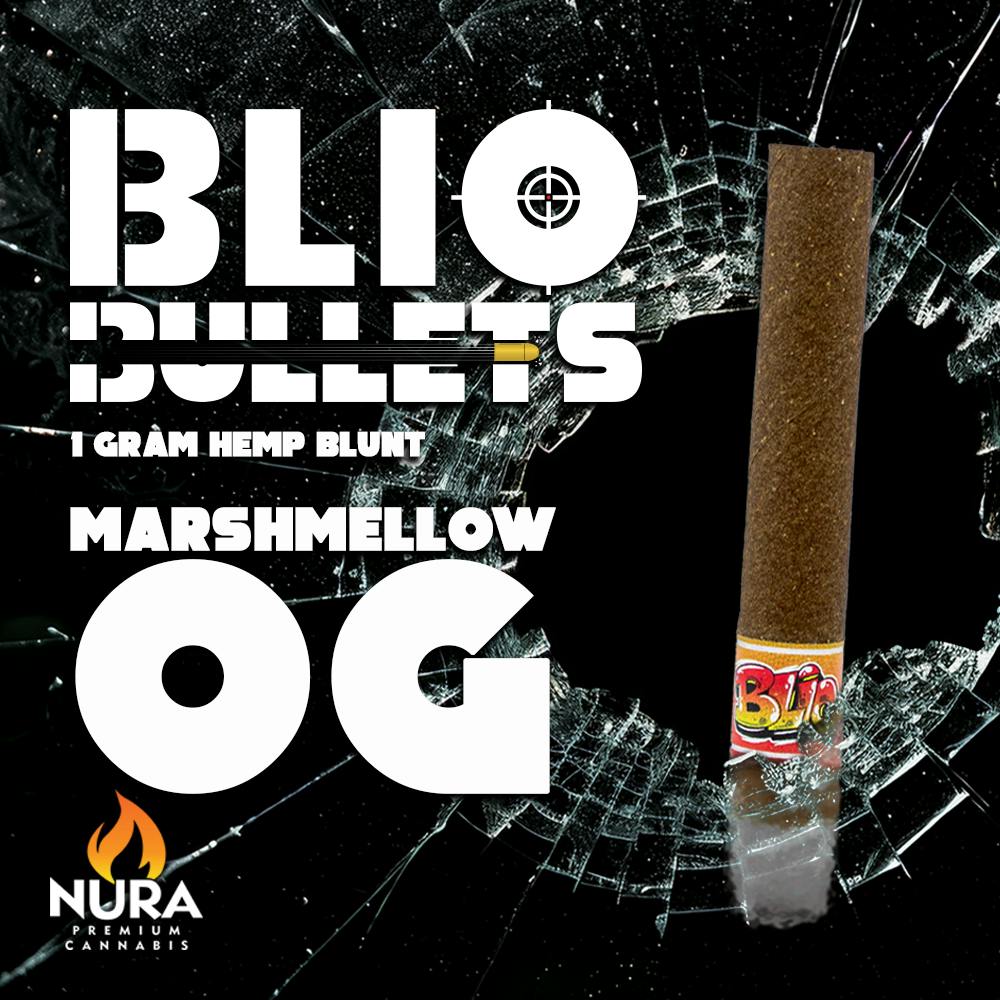 Blio Bullet | Pre-Rolled Blunt - 1g - Marshmellow OG