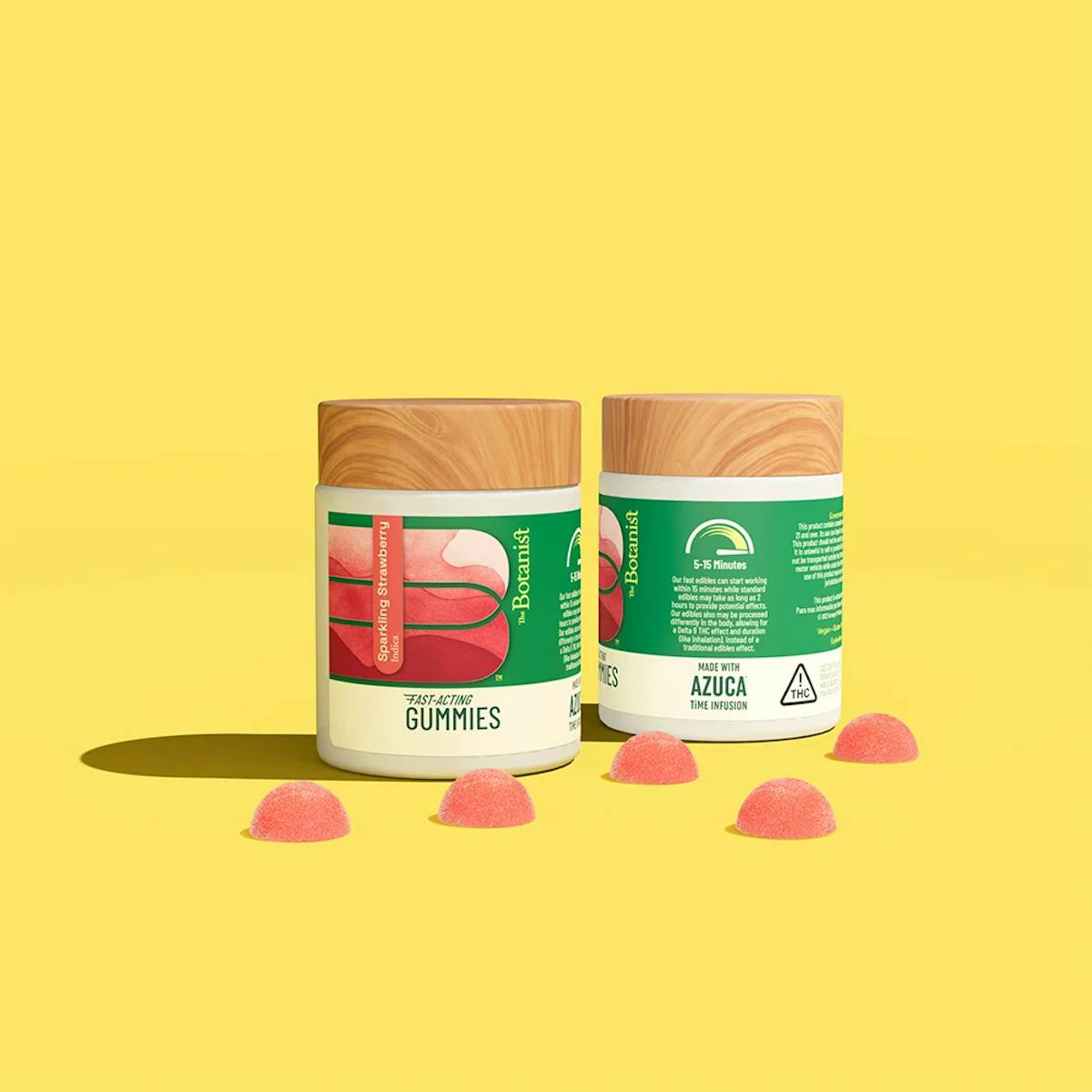 Photo of Fast Acting Sparkling Strawberry I 4pk Gummies I 0.04g