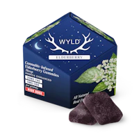 200mg | Elderberry 4:1 CBN Indica Enhanced Gummies - product image at King of Budz