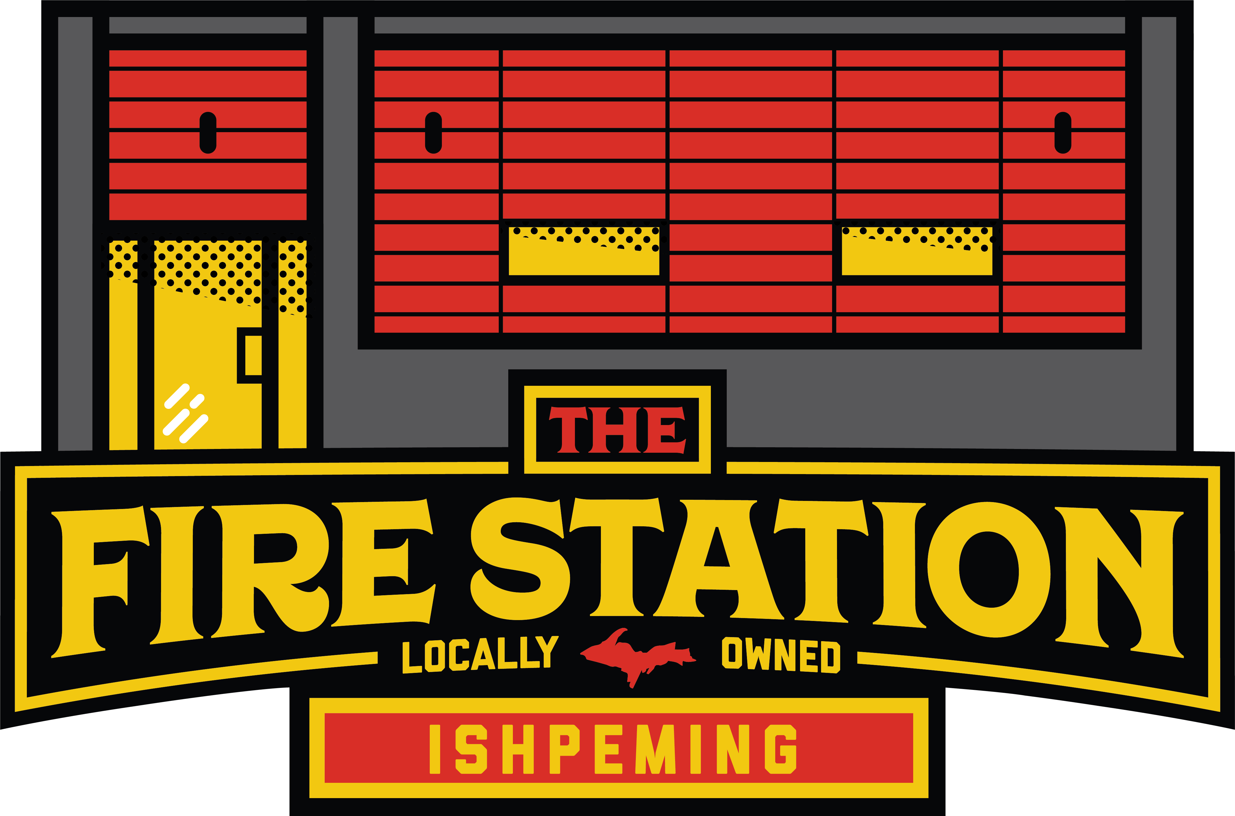 logo for The Fire Station Cannabis Co. Ishpeming 