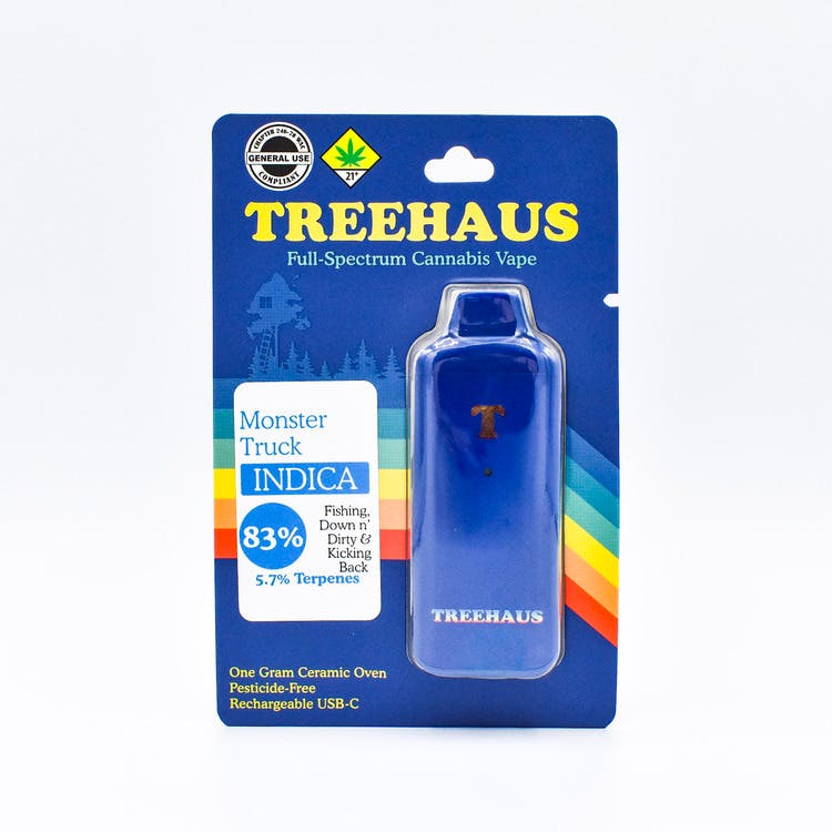 Treehaus: Monster Truck - Cured Resin Disposable Cartridge