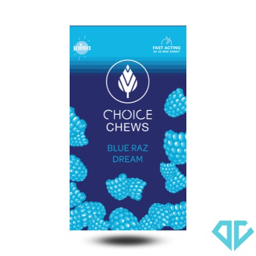 Choice Blue Razz Dream Gummies 200mg
