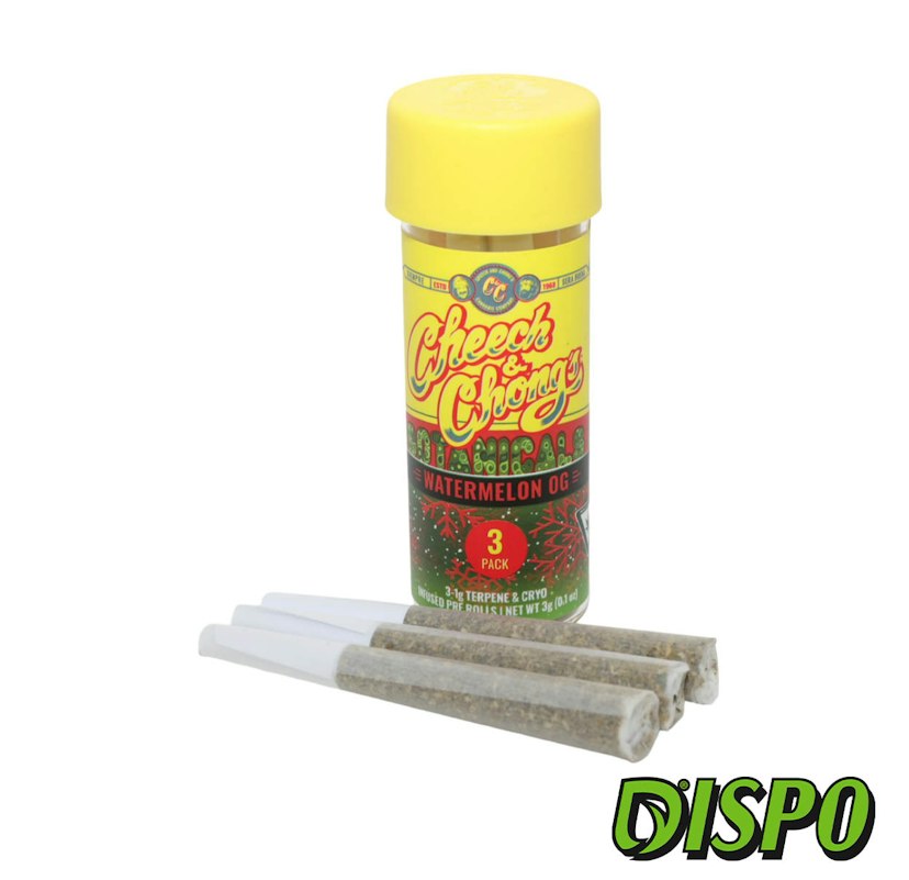 Cheech And Chong - Watermelon OG 3 Pack Infused Pre-Rolls