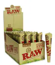 RAW Organic Hemp Cone Size