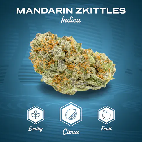 Flower | Mission | Mandarin Zkittles | 3.5g | Mission Worcester