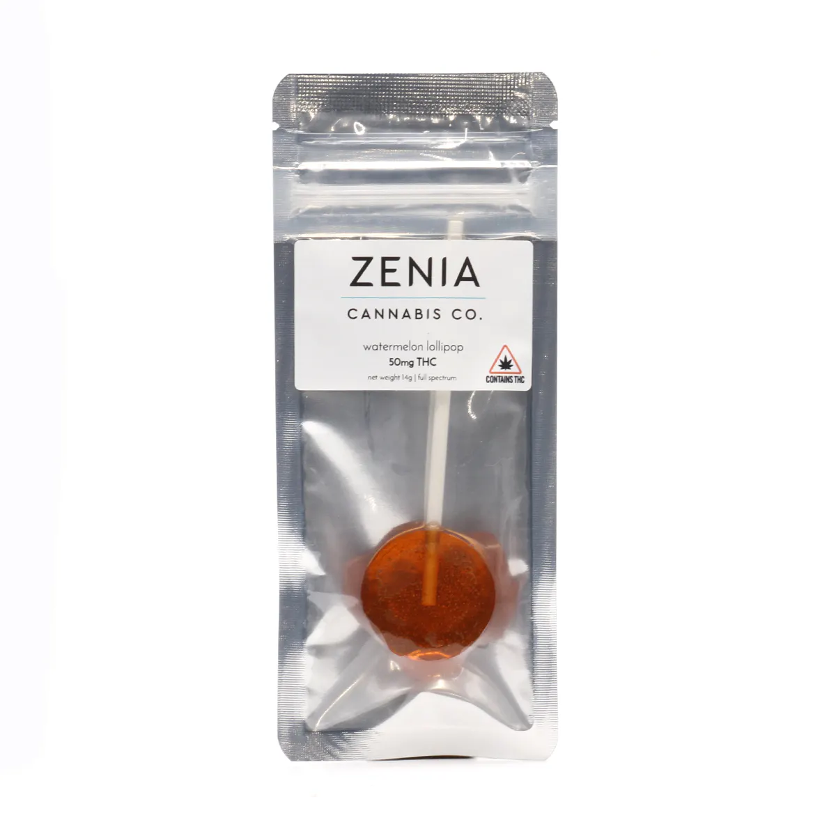 Fruit Punch Lollipop 25mg : Zenia Cannabis Co | Atlantic Farms