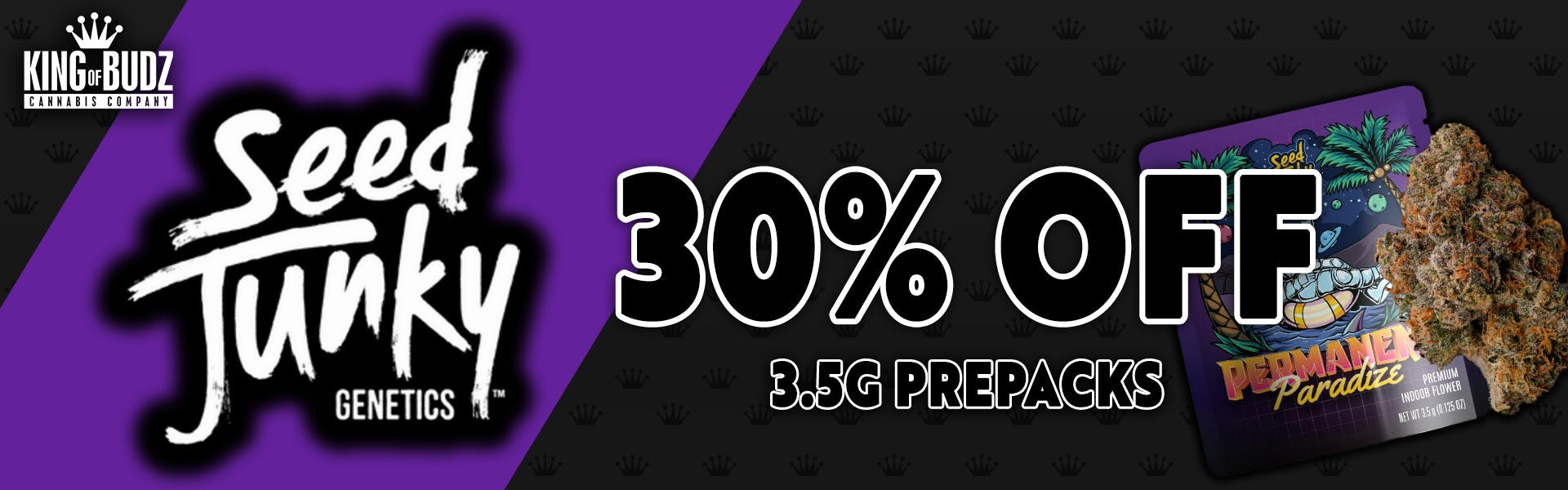 Seed Junky 3.5g Prepack - 30 Percent OFF