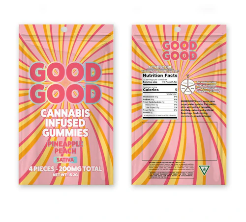 Good Good - 200mg Gummies - Pineapple Peach (S)