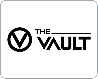 logo for The Vault (Webster)