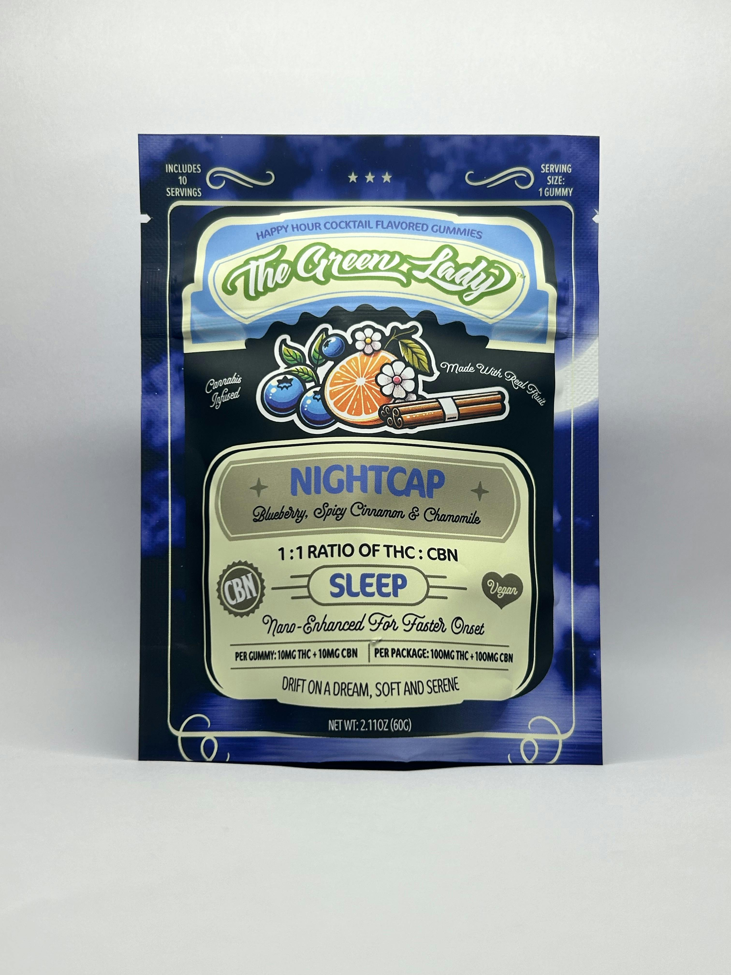 Photo of The Green Lady – Nightcap Gummies – 10ct