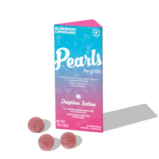 3:1 Blueberry Lemonade Pearls - CBG/THC - Daytime Sativa