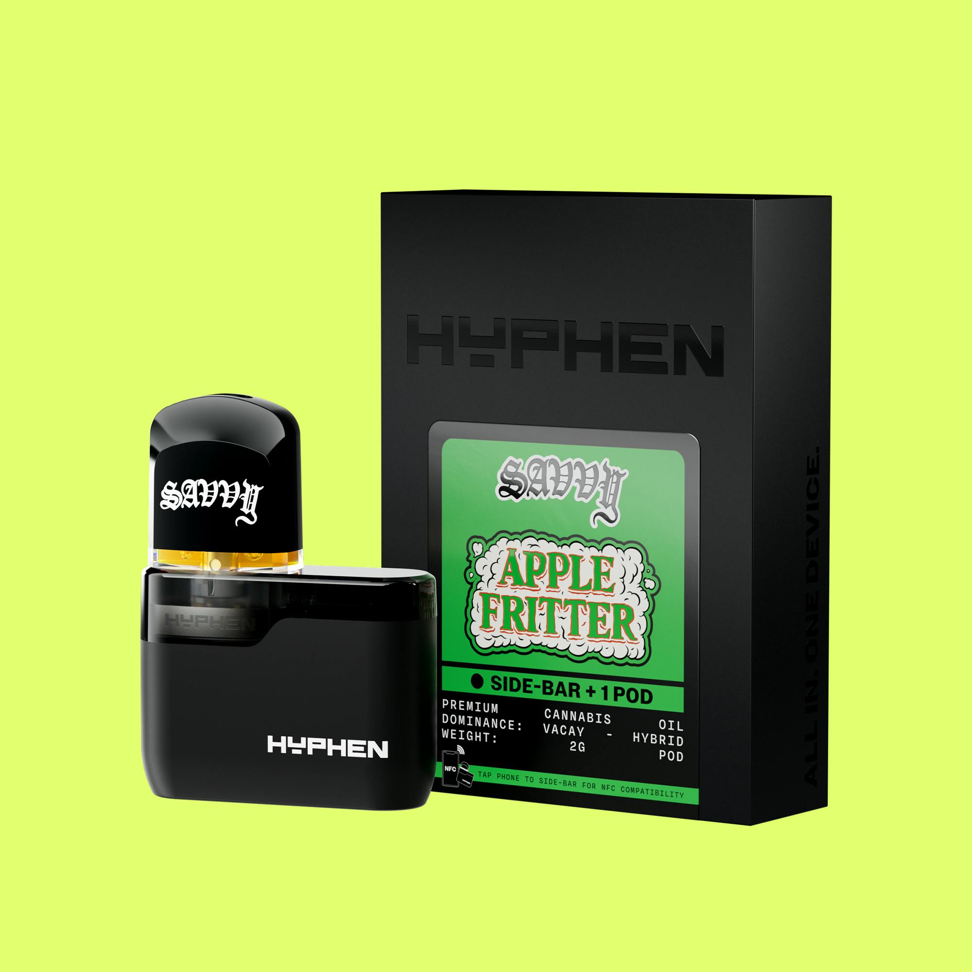 Savvy Hyphen 2g Pod - Apple Fritter & Battery Kit