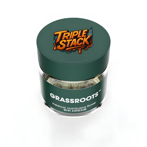 Grassroots – Indoor Flower – Triple Stack – 3.5g-active