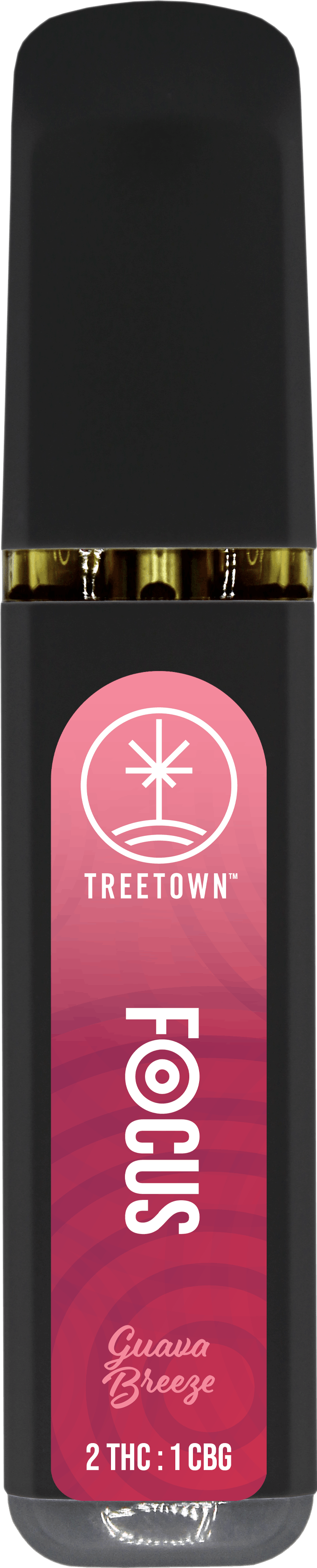 Product: 2:1 Focus | Guava Breeze | Disposable | THC x CBG | TreeTown