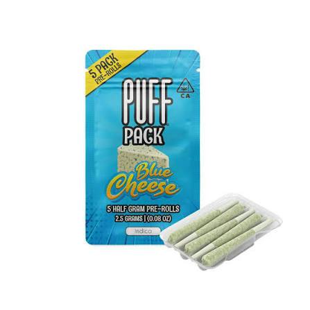 Puff | Blue Cheese Prerolls | 5pk | 2.5g Puff