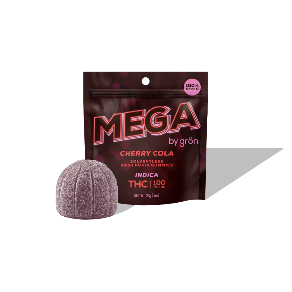 Product Mega - Cherry Cola - Rosin Gummy - 100mg