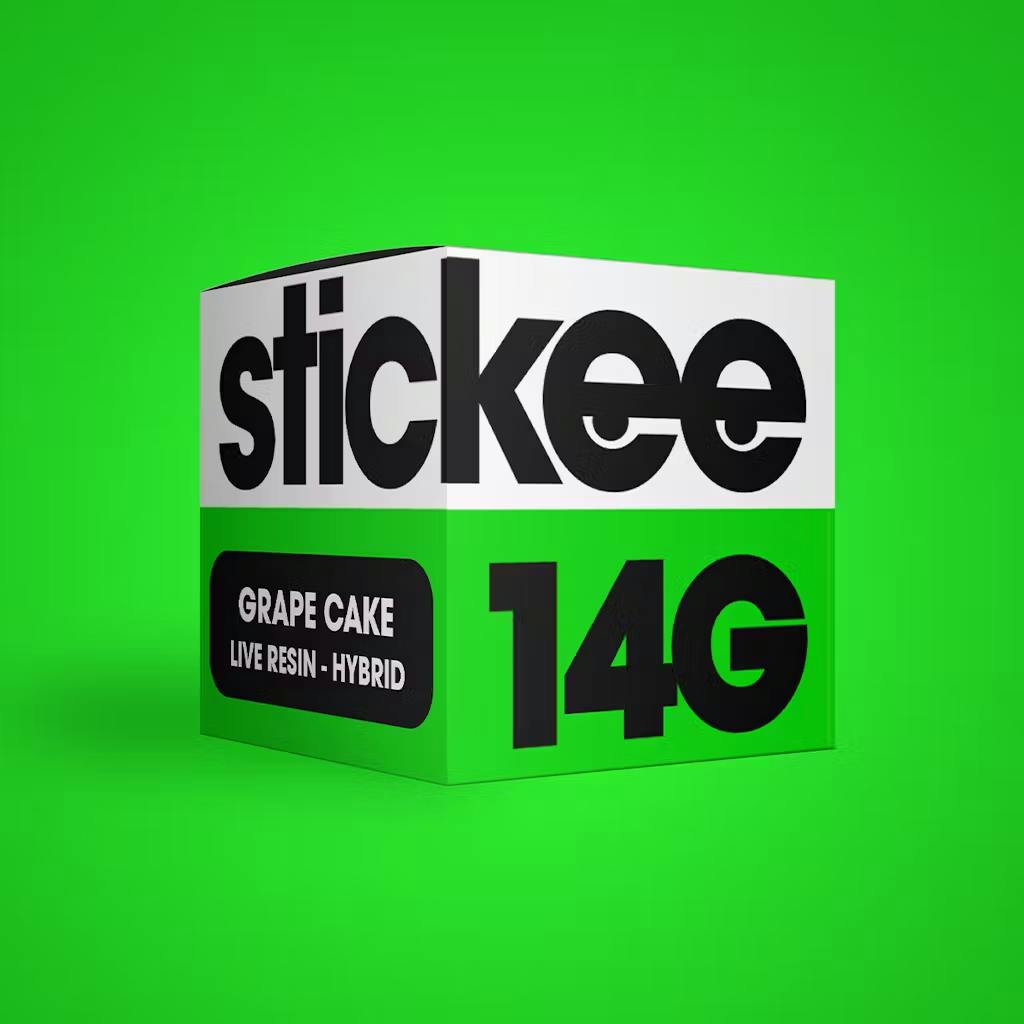 Stickee - 14g Live Resin - Grape Cake
