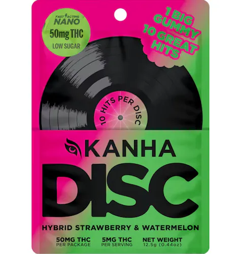 KANHA – Watermelon+Strawberry – Disc 50mg-1
