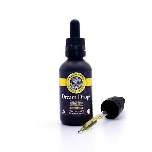 Treeworks Dream Drops Bedtime Bliss 3 CBN : 1 CBD : 1 THC 25ml/100mg (indica, flavored, 2.8g)