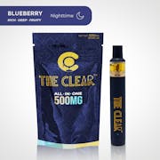 The Clear l Blueberry All-In-One Vape Pen (Disposable) l 0.5g - Eastern  Green Cannabis - The Clear l Blueberry All-In-One Vape Pen (Disposable) l  0.5g Near Me - The Clear l Blueberry