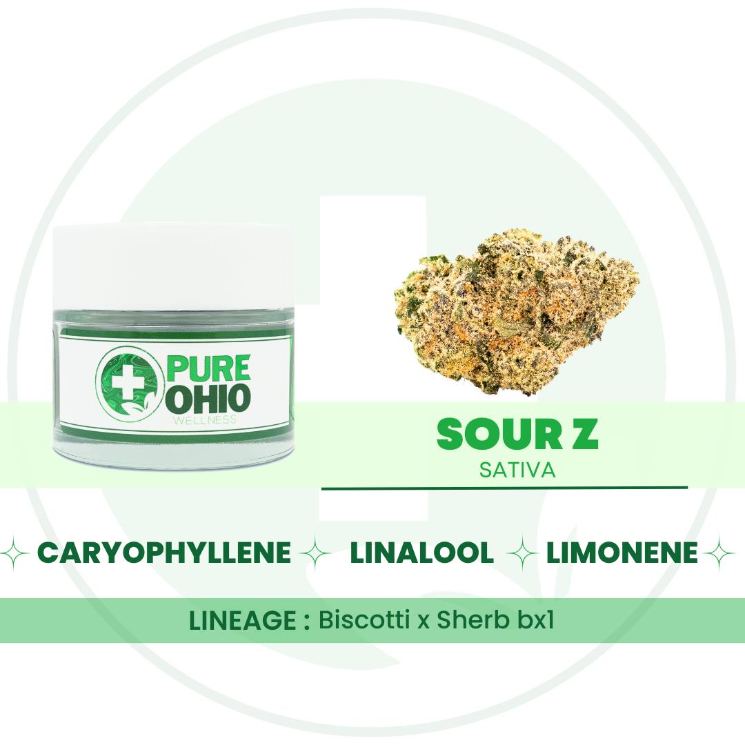 Sour Z 2.83g (Sativa) l Pure Ohio Wellness | Canton - OCC