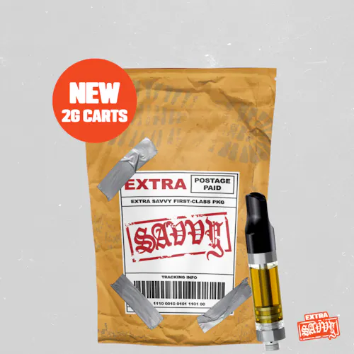 Savvy | Extra Savvy Cartridge | White Widow | 2g-1