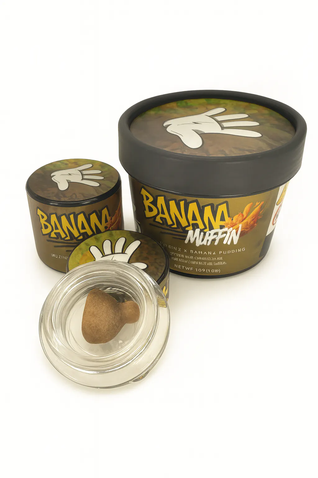 BANANAFISH ぱふ Banana Muffin Sift Hash - 1G | Terp Bros - Ozone Park