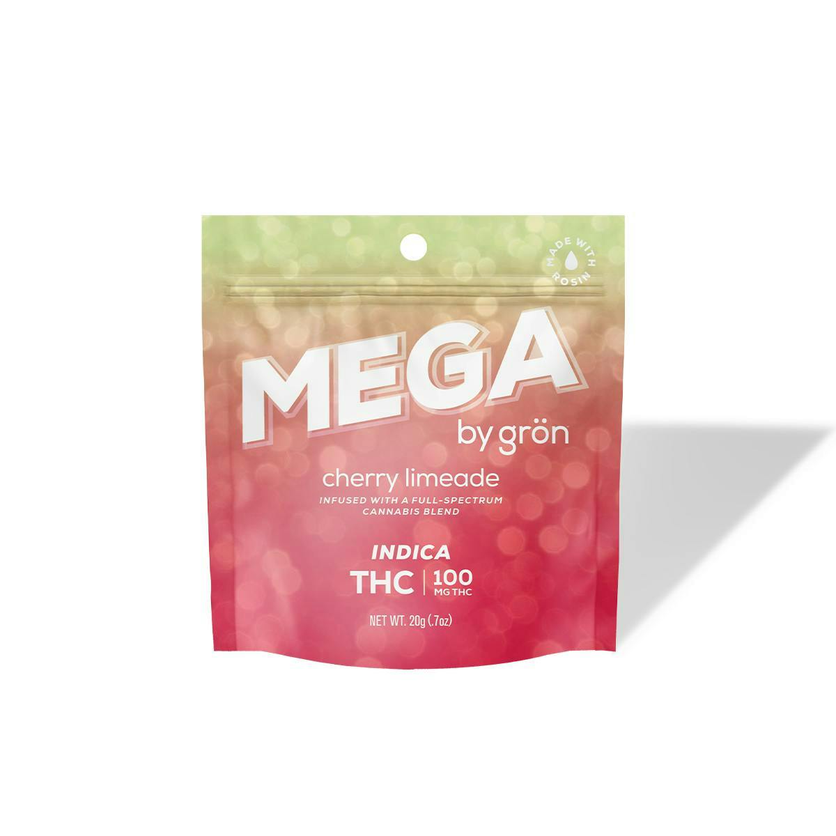 Grön THC Cherry Limeade Mega Pearl -  Indica-2