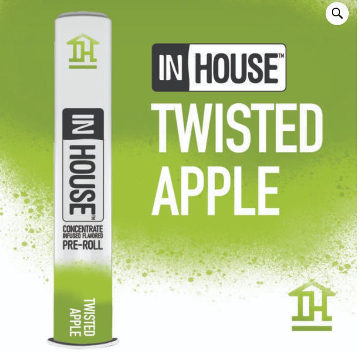 Product In House | Twisted Apple | Infused Preroll