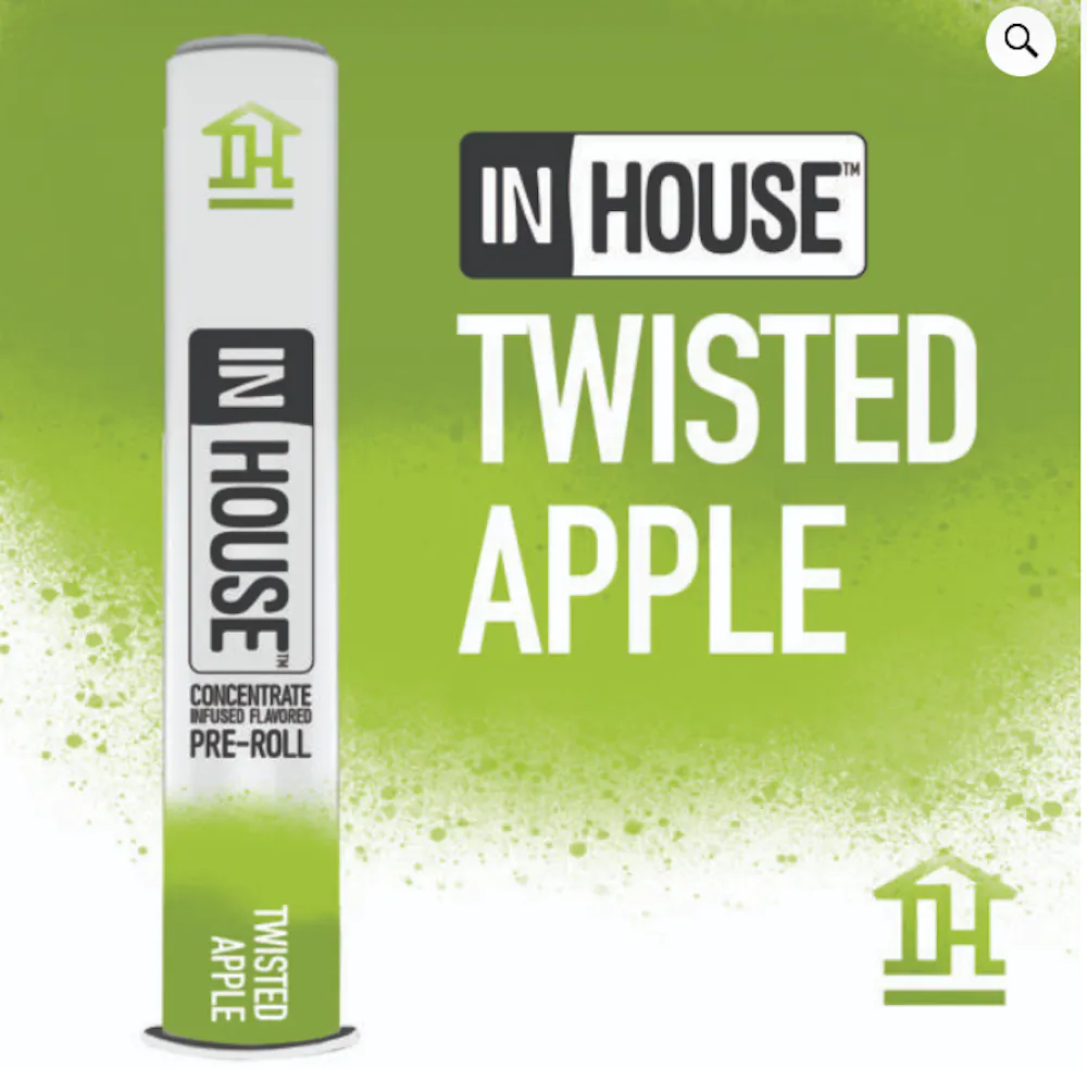 Product In House | Twisted Apple | Infused Preroll