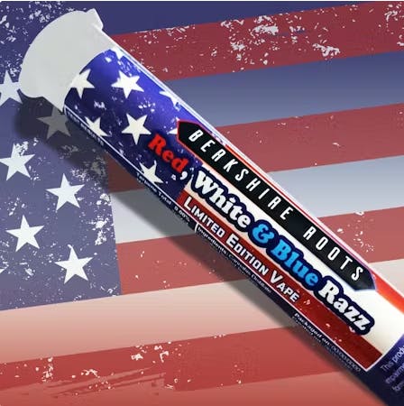Product Berkshire Roots | Red, White and Blue Raspberry | Disposable