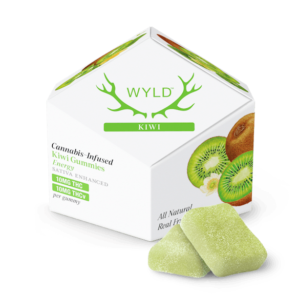 Wyld - Kiwi 1:1 (THC:THCV) - 100MG (Sativa)