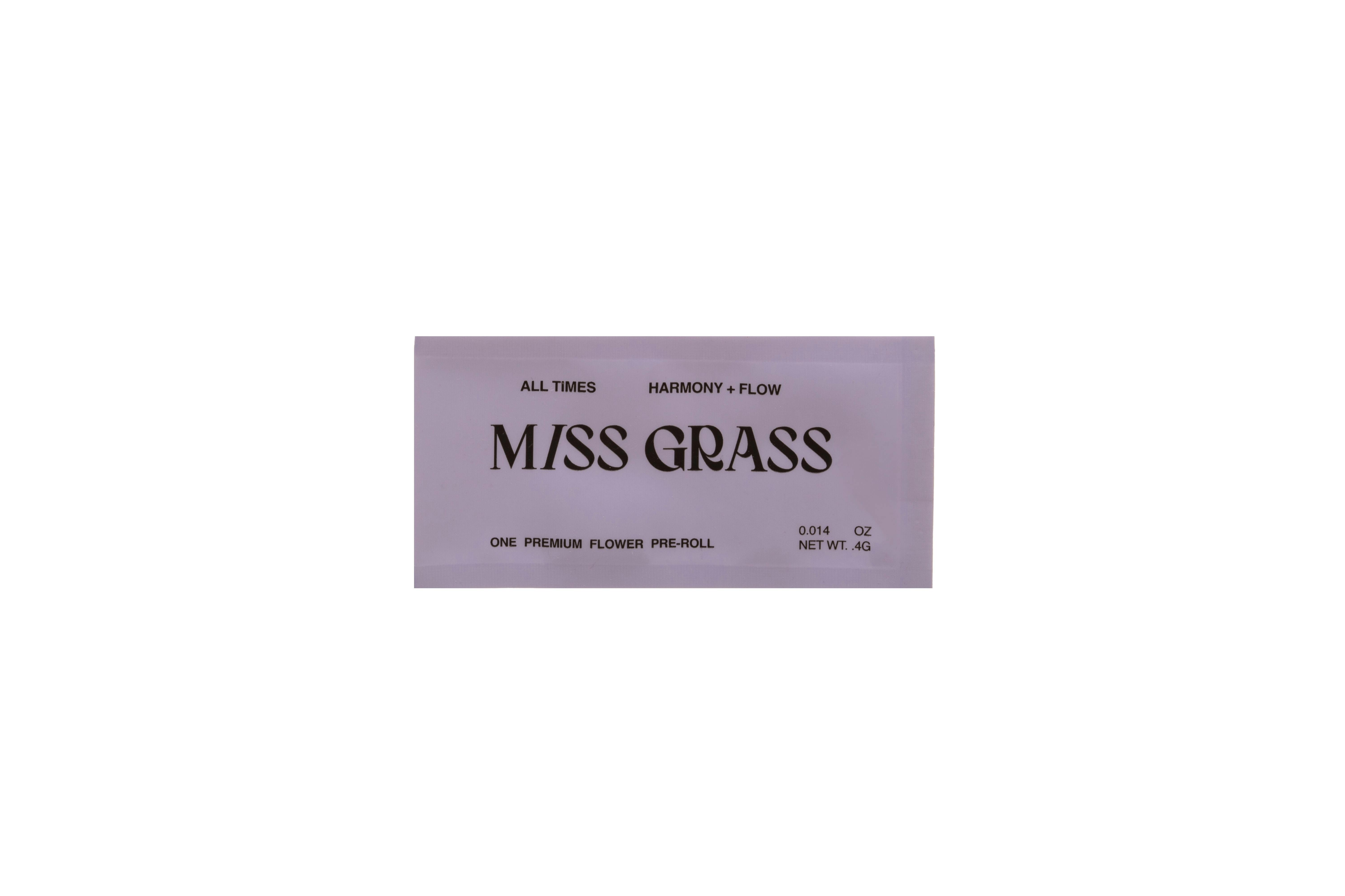 Miss Grass All Times Spark
