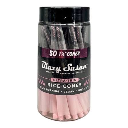 Blazy Susan – Rice Paper Ultra-thin Cones 50 CT 1-1/4