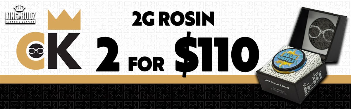 Clout King - 2g Rosin - 2/$110