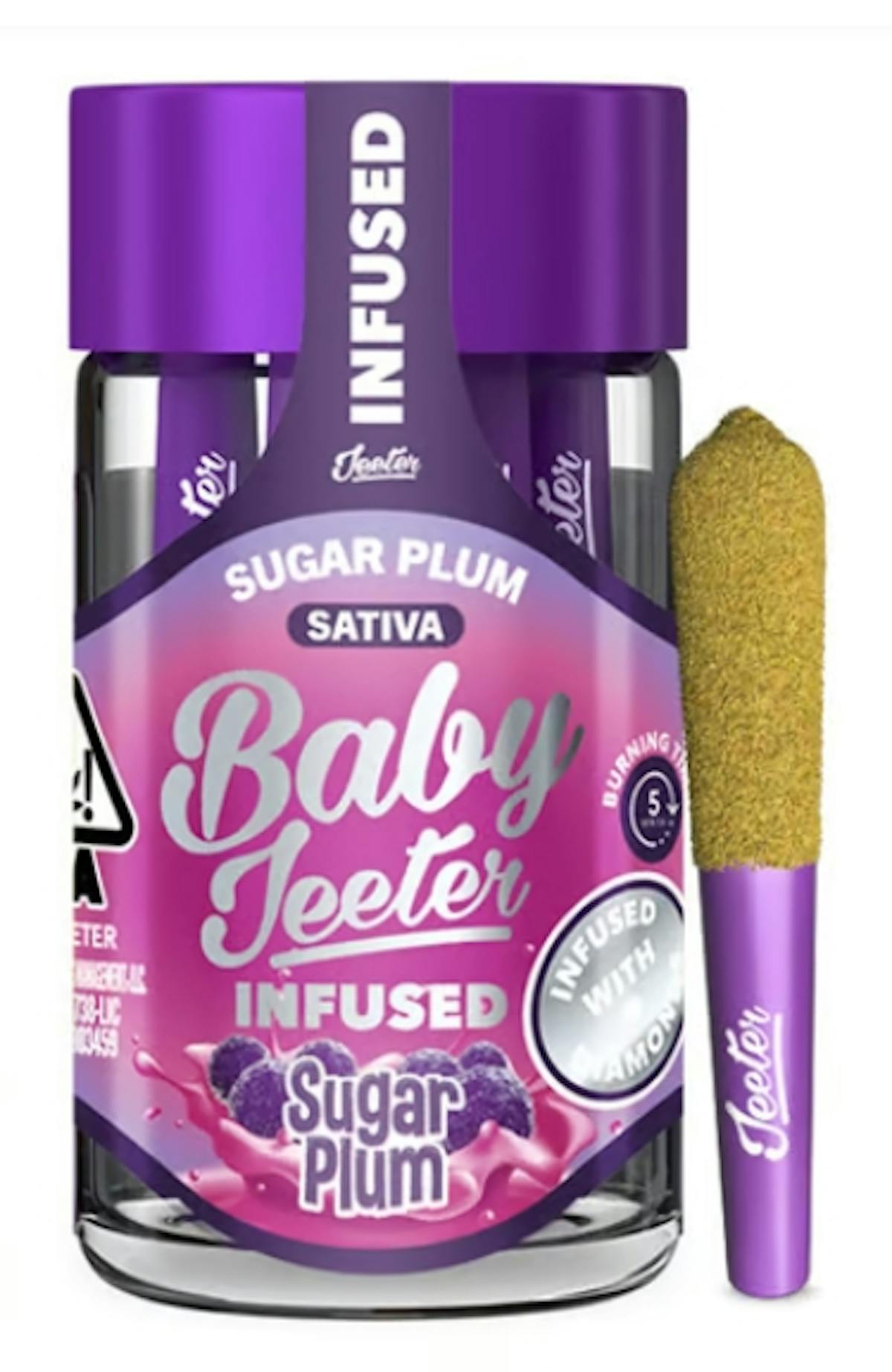 Photo of Sugar Plum .5g Infused Pre-Roll 5 Pack Jeeter