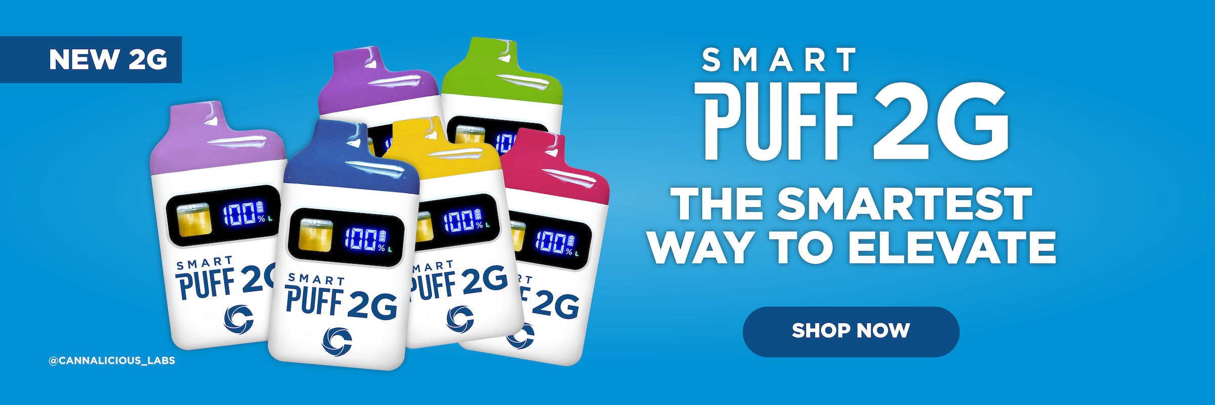 New 2G Cannalicious Smartpuff available at The Fire Station