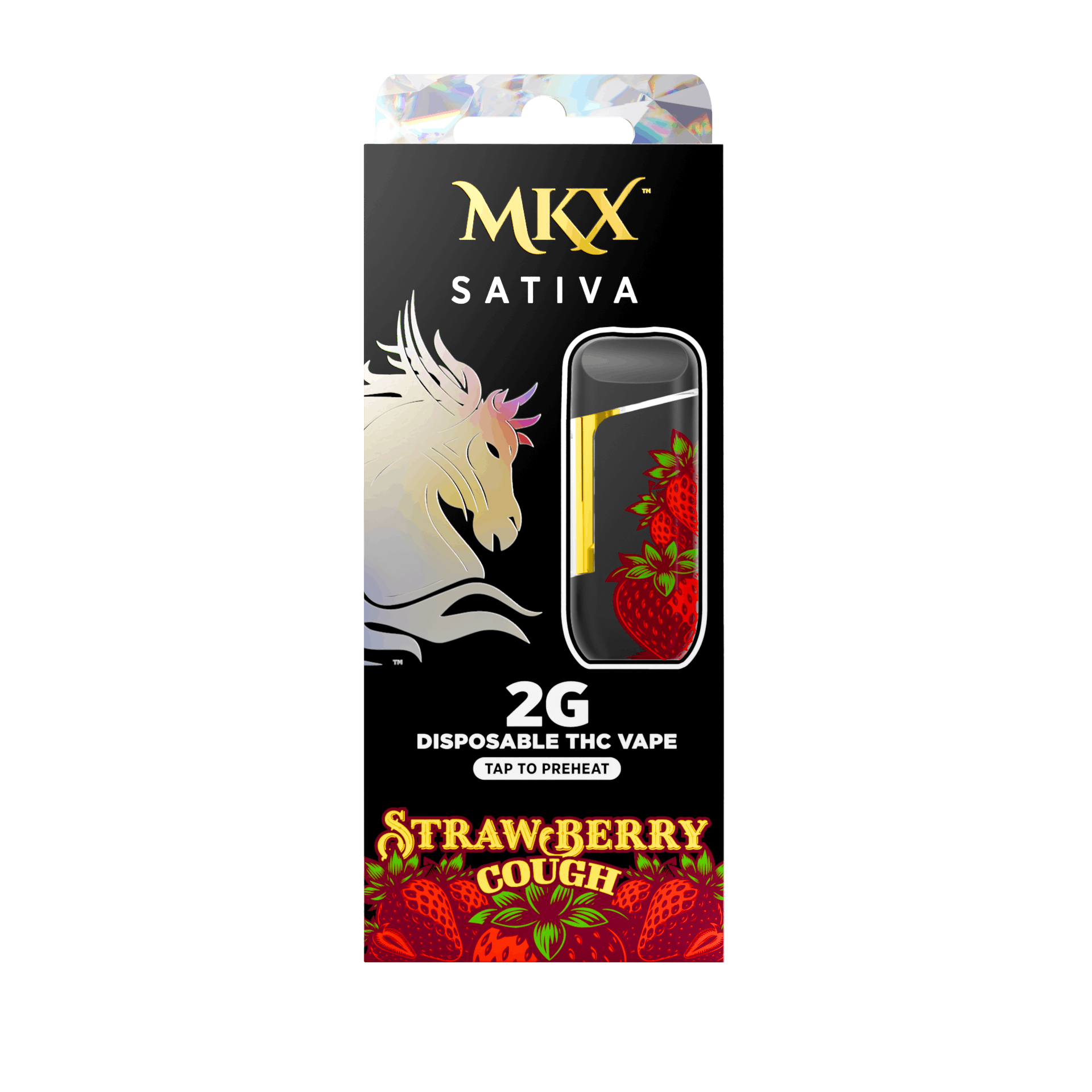 MKX - 2g Disposable - Strawberry Cough (S)