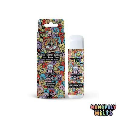 Monopoly Melts - .5g Live Rosin Disposable - Sweet Tartz - DISPOSABLES by Monopoly Melts at King of Budz