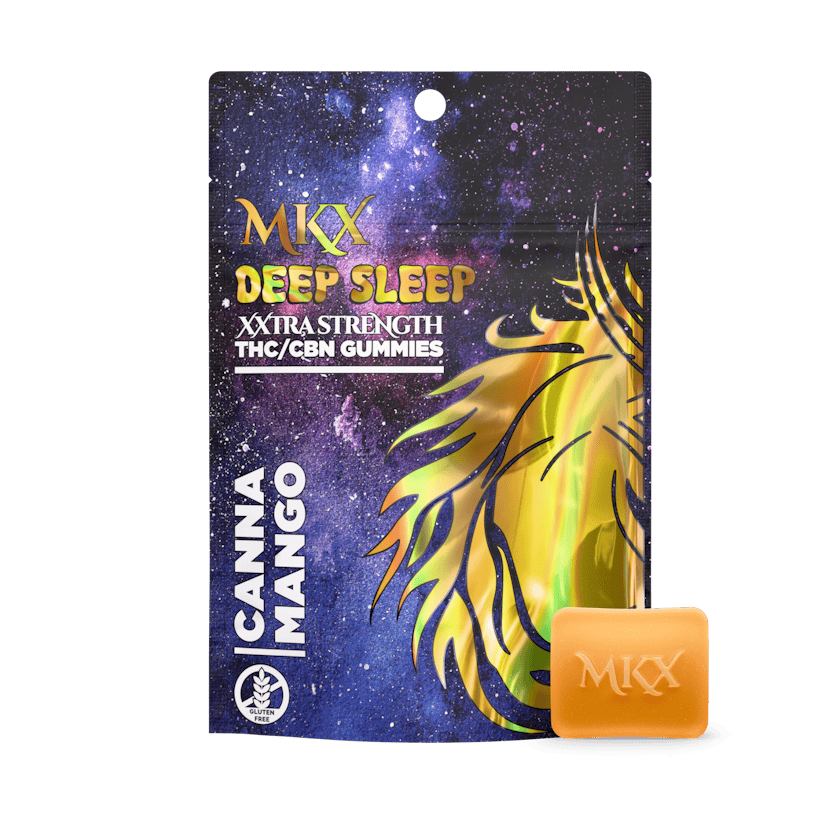 MKX Deep Sleep 200mg Gummies - Canna Mango